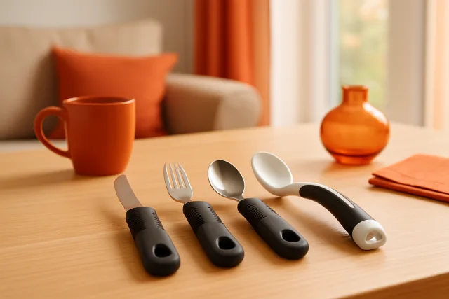 Adapted cutlery